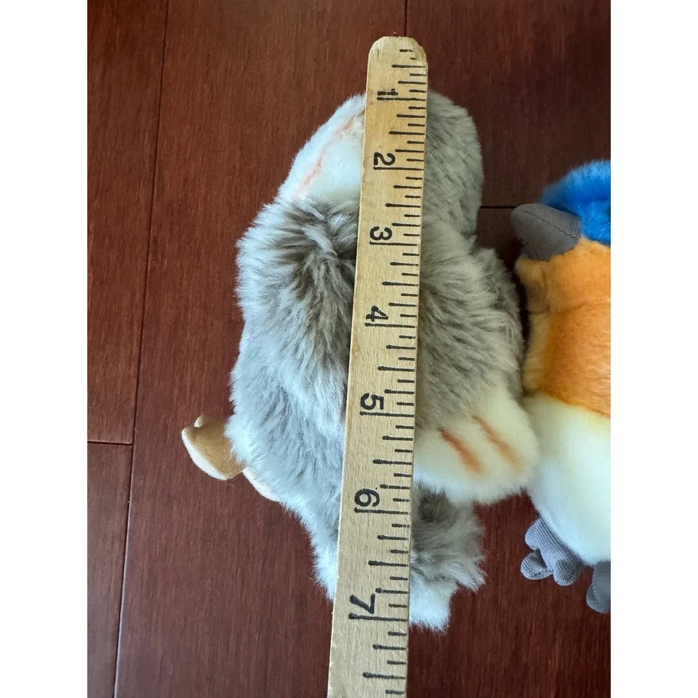 Cabin Critters Plush Bird Set Eastern Bluebird and Barn Owl Stuffed Animals 2002